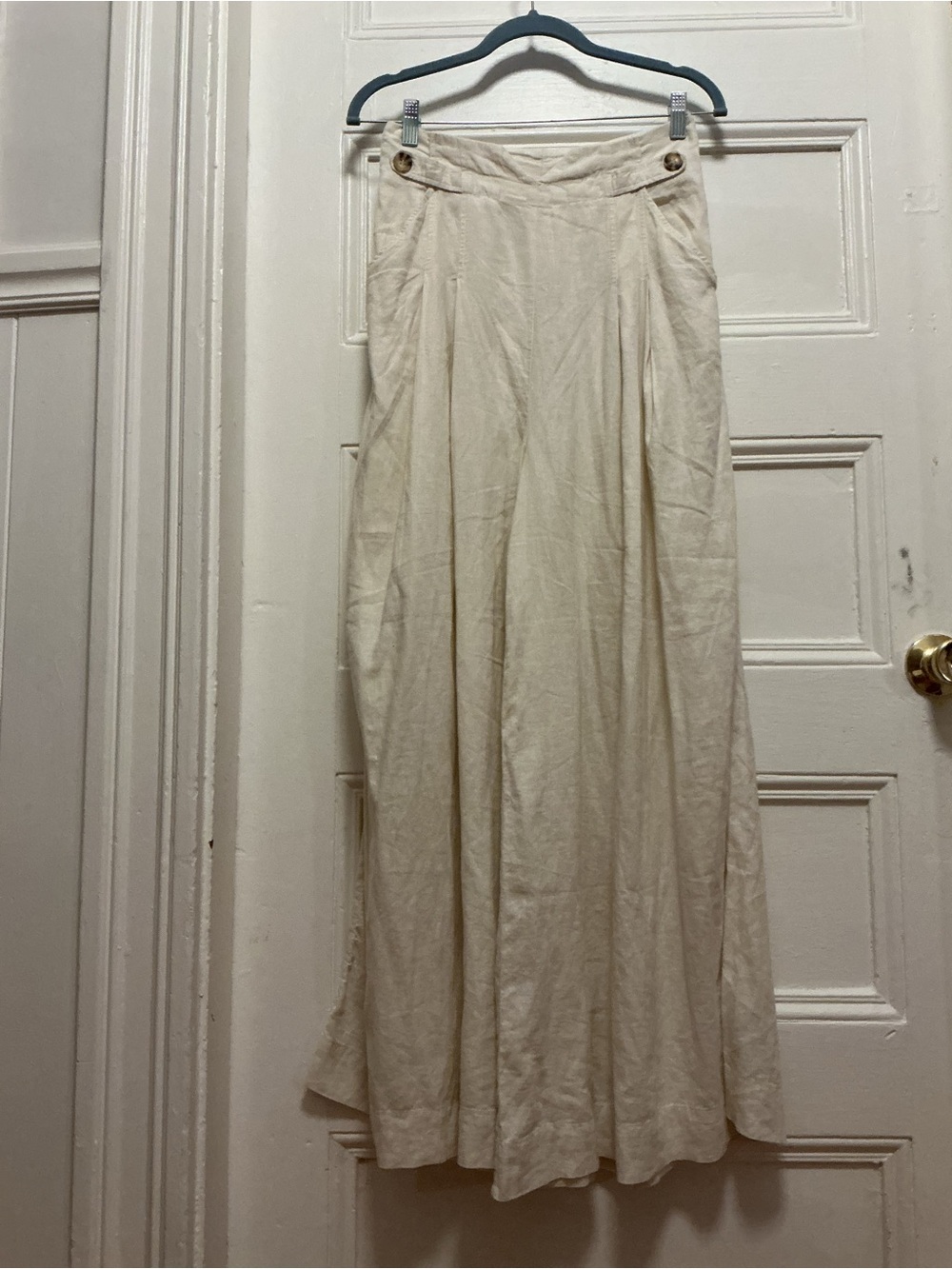 Free People Wide leg Pleated flowy pants - Picture 2 of 16
